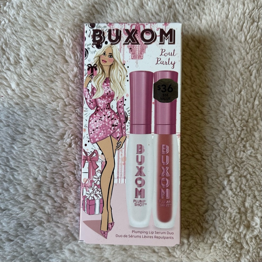Buxom Pout Party Plumping Serum Duo